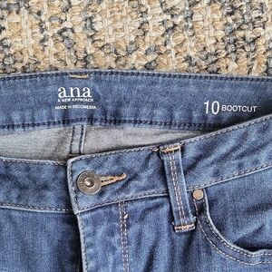 a.n.a Classic Indigo Bootcut Jeans
